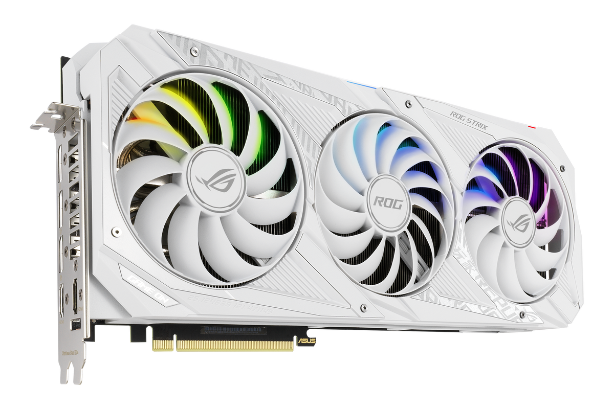 ASUS ROG STRIX RTX 3080 OC 10GB WHITE V2 — 1