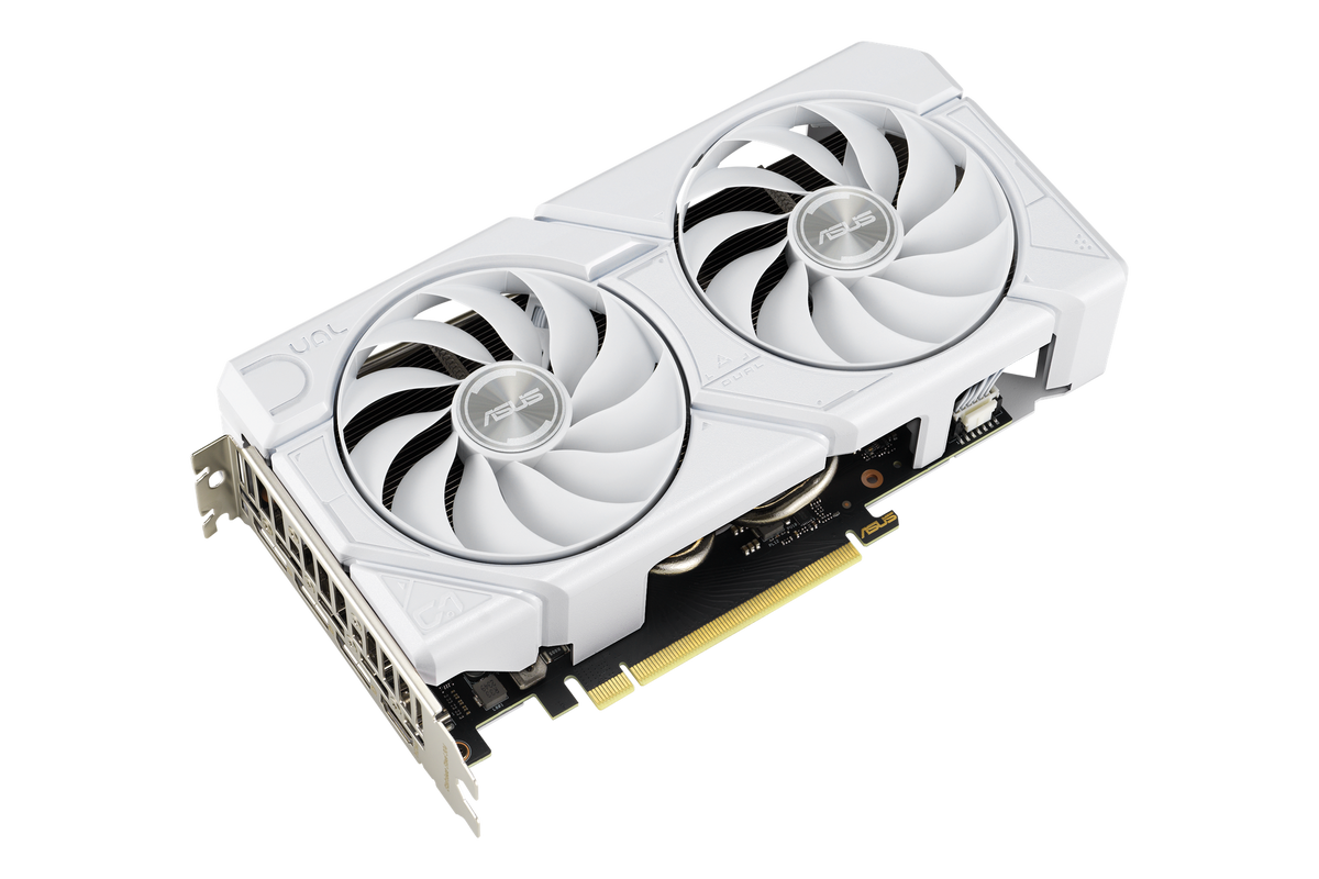ASUS DUAL RTX 4060 OC 8GB WHITE EVO — 1