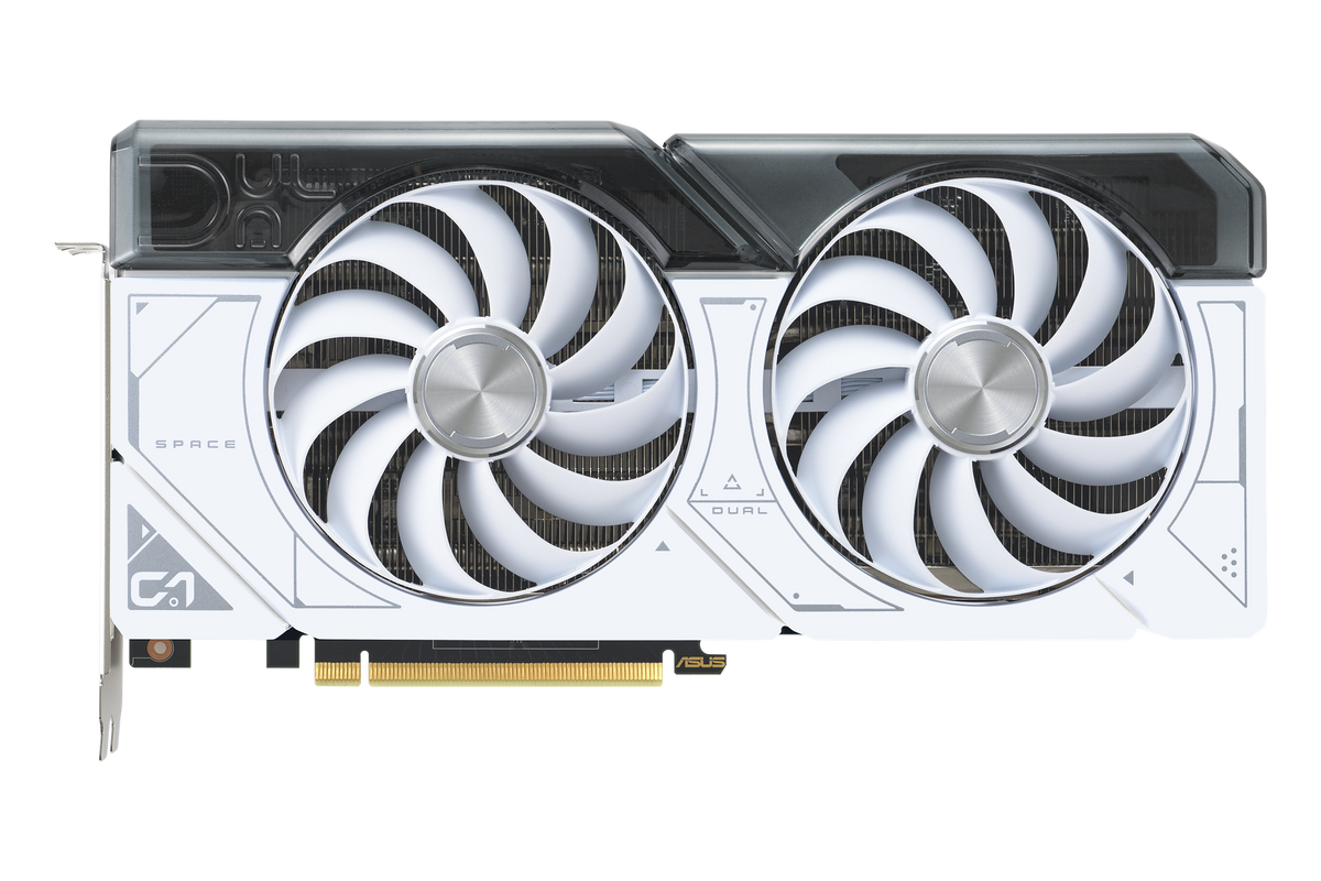 ASUS DUAL RTX 4070 SUPER 12GB WHITE — 1