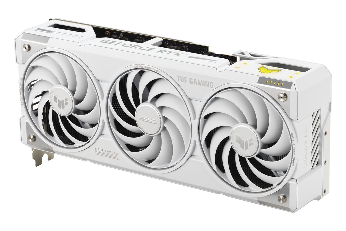 ASUS TUF GAMING RTX 5070 Ti 16GB WHITE BTF — 1