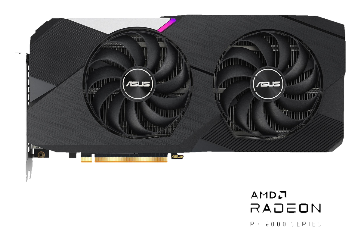 ASUS DUAL AMD RX 6750 XT Gaming 12GB OC — 1