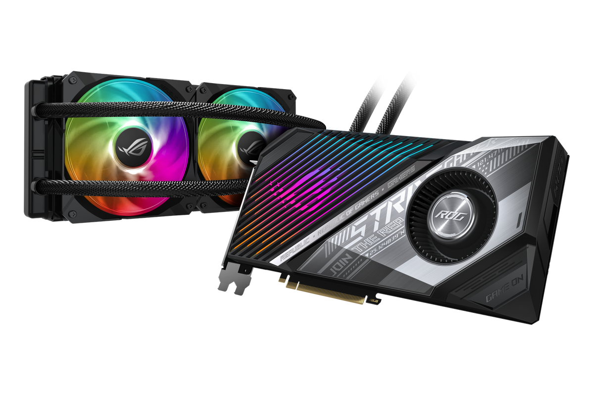 ASUS ROG STRIX RX 6800 XT OC 16GB LC — 1