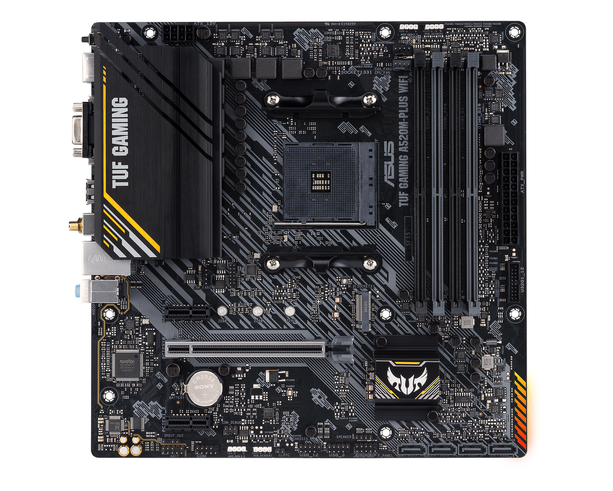 ASUS TUF GAMING A520M-PLUS WIFI — 1