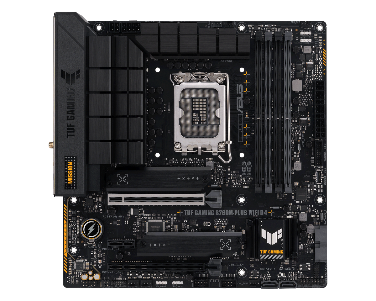 ASUS TUF GAMING B760M-PLUS WIFI D4 — 1
