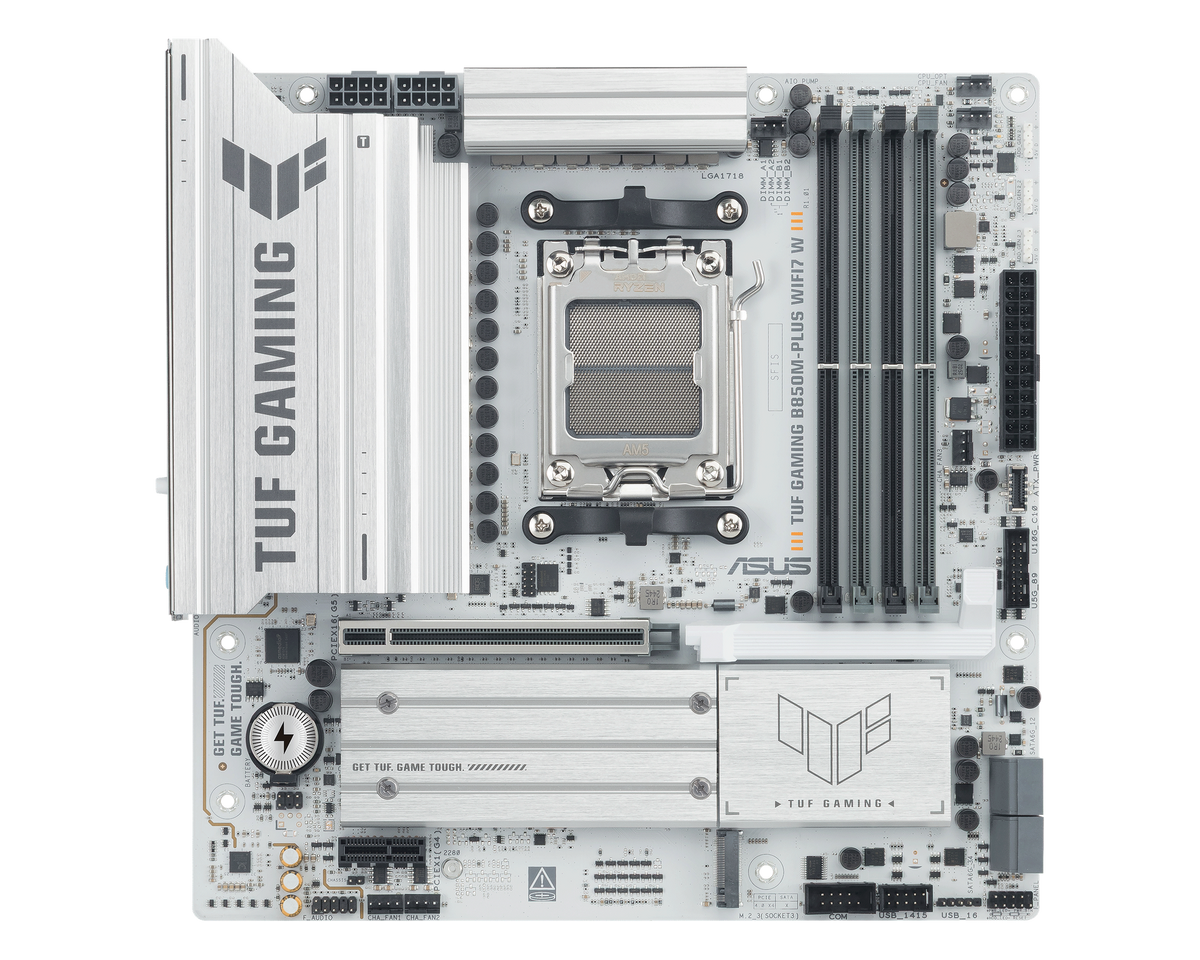ASUS TUF GAMING B850M-PLUS WIFI7 W — 1