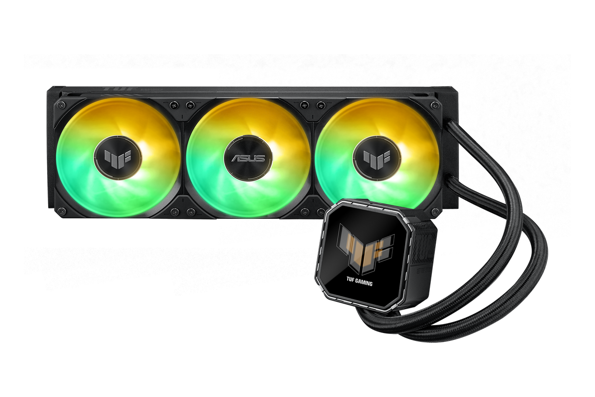ASUS TUF Gaming LC III 360 ARGB LCD AIO Liquid Cooler — 1