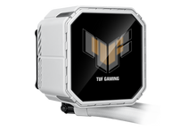 ASUS TUF Gaming LC III 360 ARGB LCD AIO Liquid Cooler White — 8