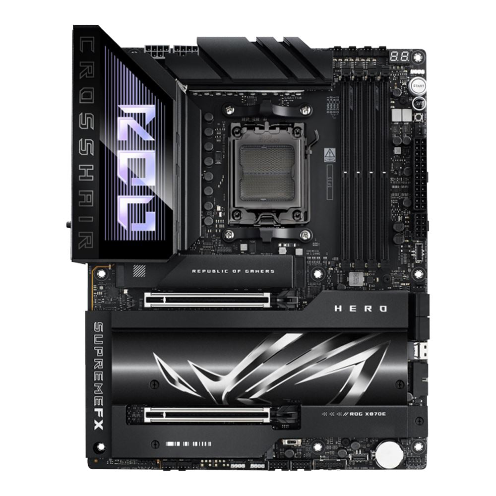 ASUS X870E ROG CROSSHAIR HERO AMD AM5 ATX Motherboard