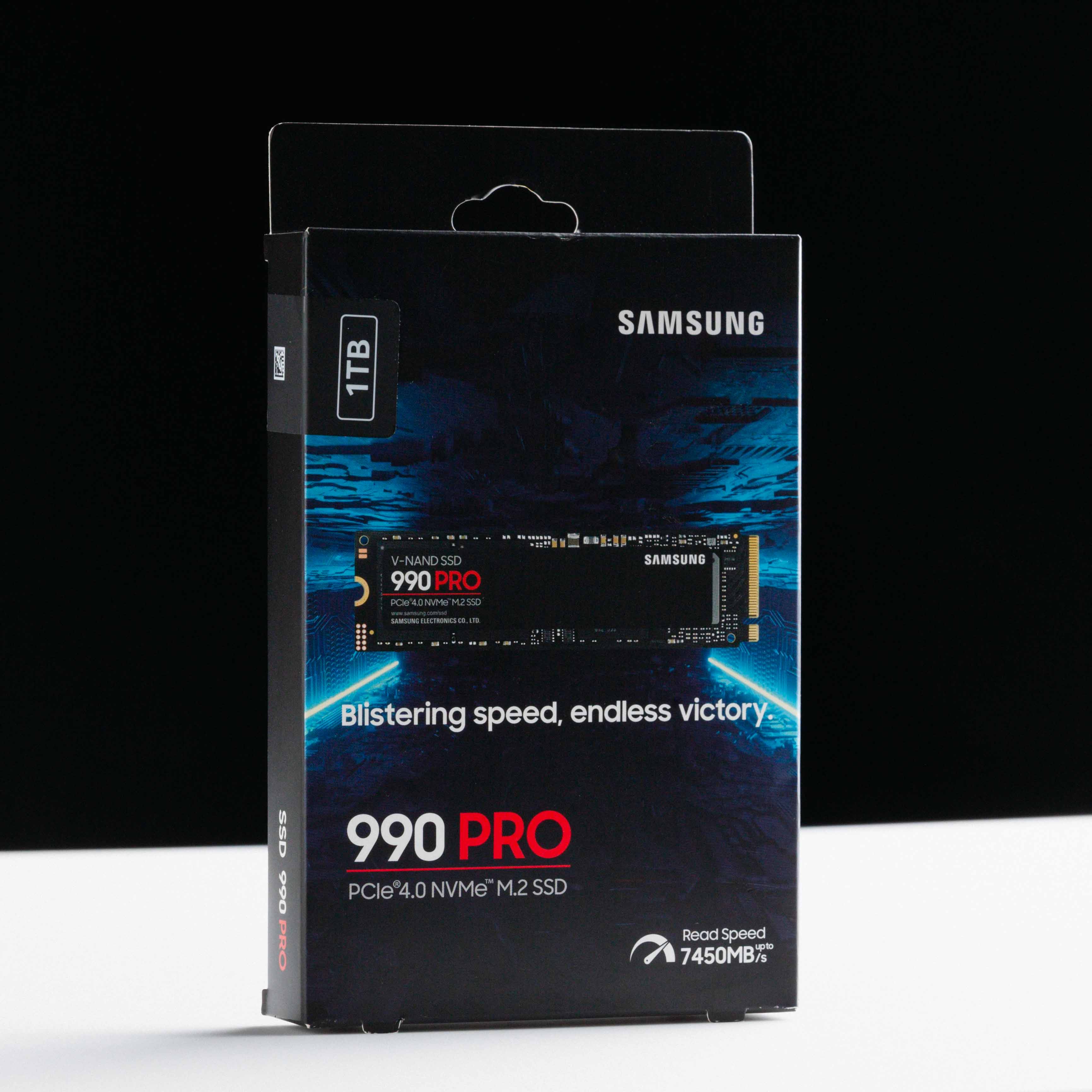 1TB - Samsung 990 Pro NVME PCIe 4.0 M.2 2280 (MZ-V9P1T0B/AM