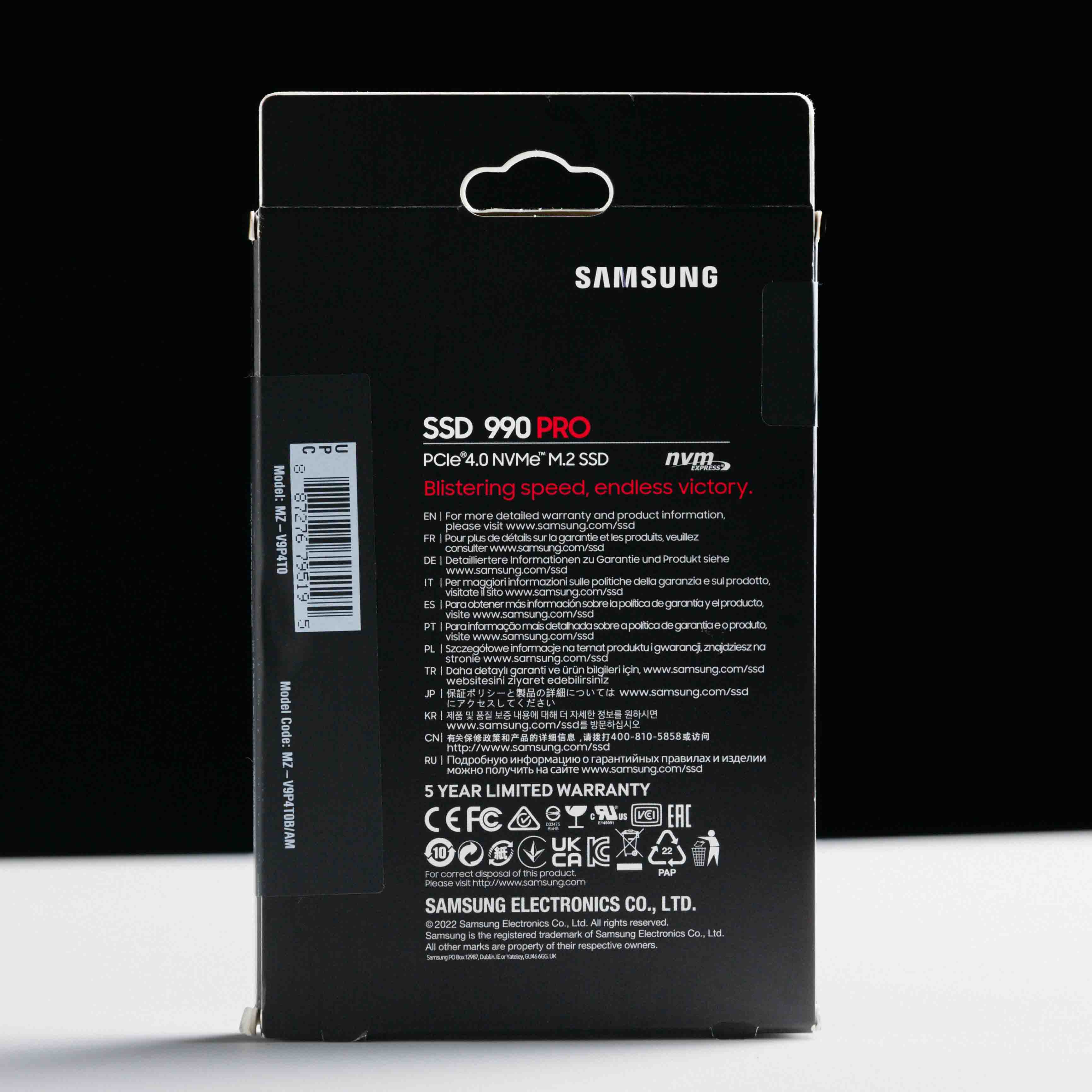 4TB - Samsung 990 Pro NVME PCIe 4.0 M.2 2280 (MZ-V9P4T0B/AM