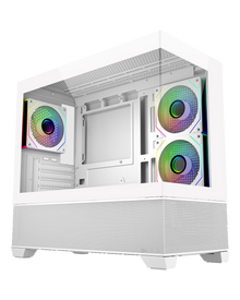 Cooler Master Elite 490 Micro-ATX Tower White — 1