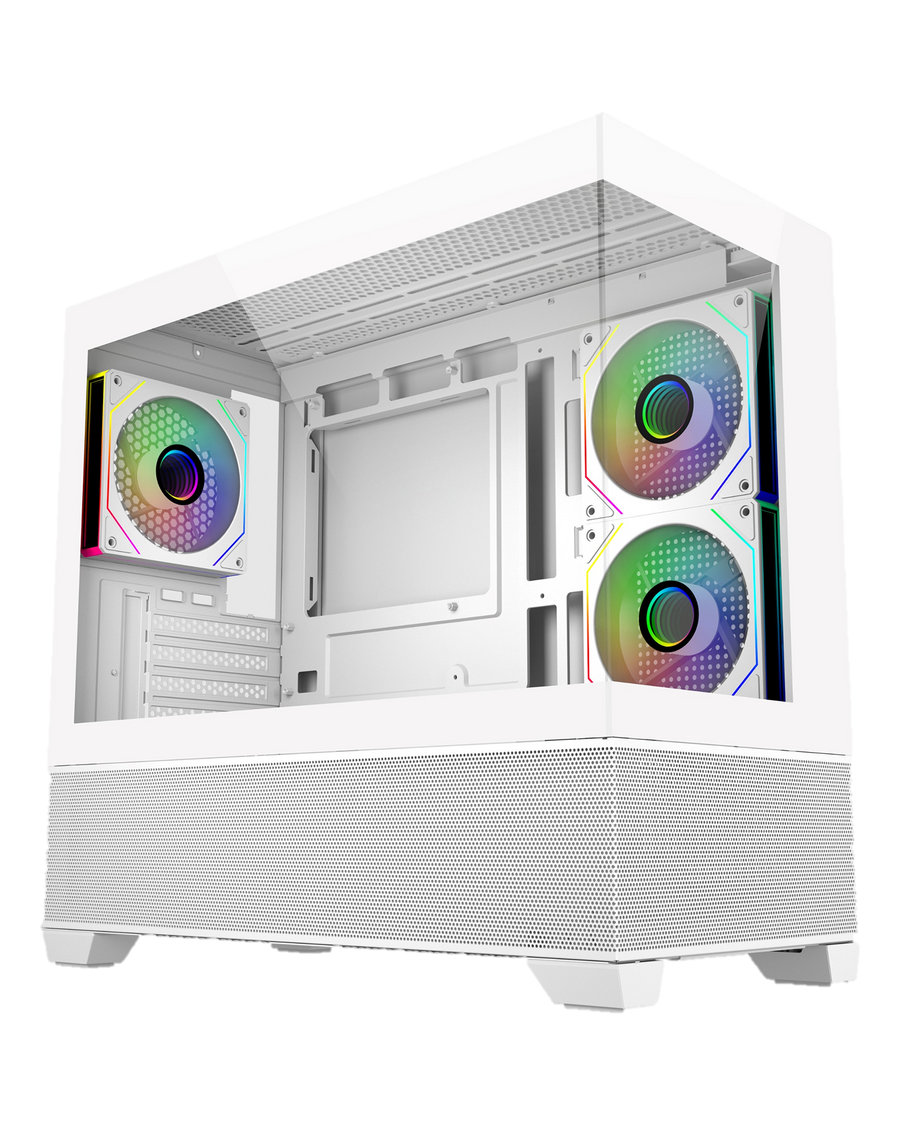Cooler Master Elite 490 Micro-ATX Tower White — 1