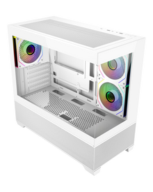 Cooler Master Elite 490 Micro-ATX Tower White — 3