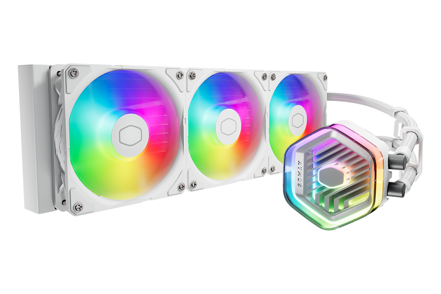 Cooler Master MasterLiquid 360 ATMOS White AIO Liquid Cooler — 1