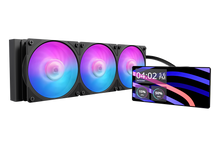 Cooler Master MasterLiquid Core LCD 6" 360 Black ARGB AIO Liquid Cooler — 1