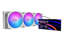 Cooler Master MasterLiquid Core LCD 6" 360 Black ARGB AIO Liquid Cooler — 2