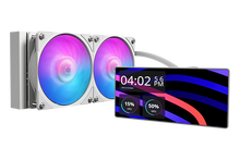 Cooler Master MasterLiquid Core LCD 6" 360 Black ARGB AIO Liquid Cooler — 4