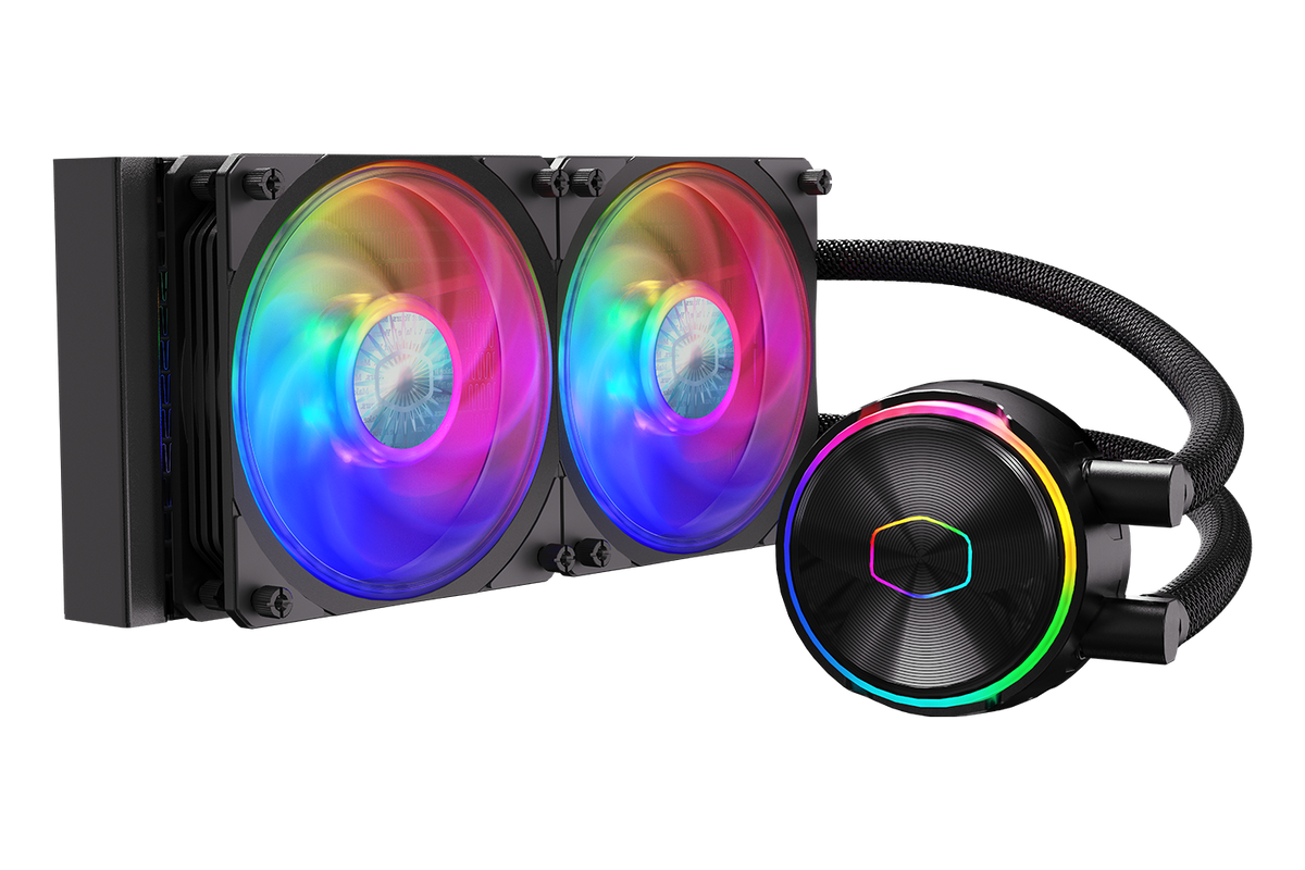 Cooler Master MasterLiquid PL240 Flux AIO Liquid Cooler — 1