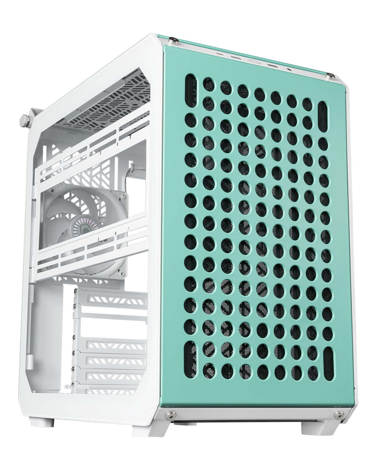 Cooler Master QUBE 500 Flatpack Macaron Edition Mid Tower Pink — 1