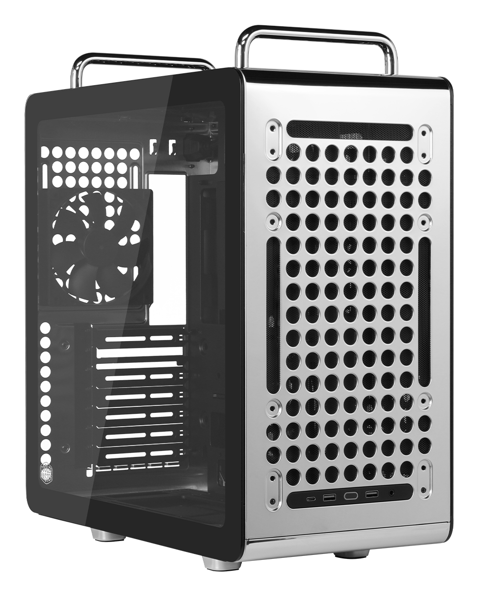 Cooler Master QUBE 540 SPECIAL Stainless Steel Silver — 1