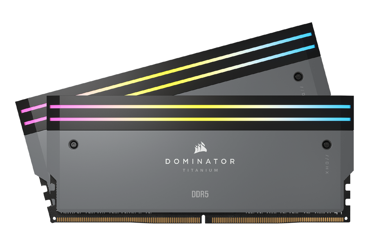 Corsair Dominator Titanium RGB 64GB (2x32GB) DDR5-6000 CL30 Grey — 1