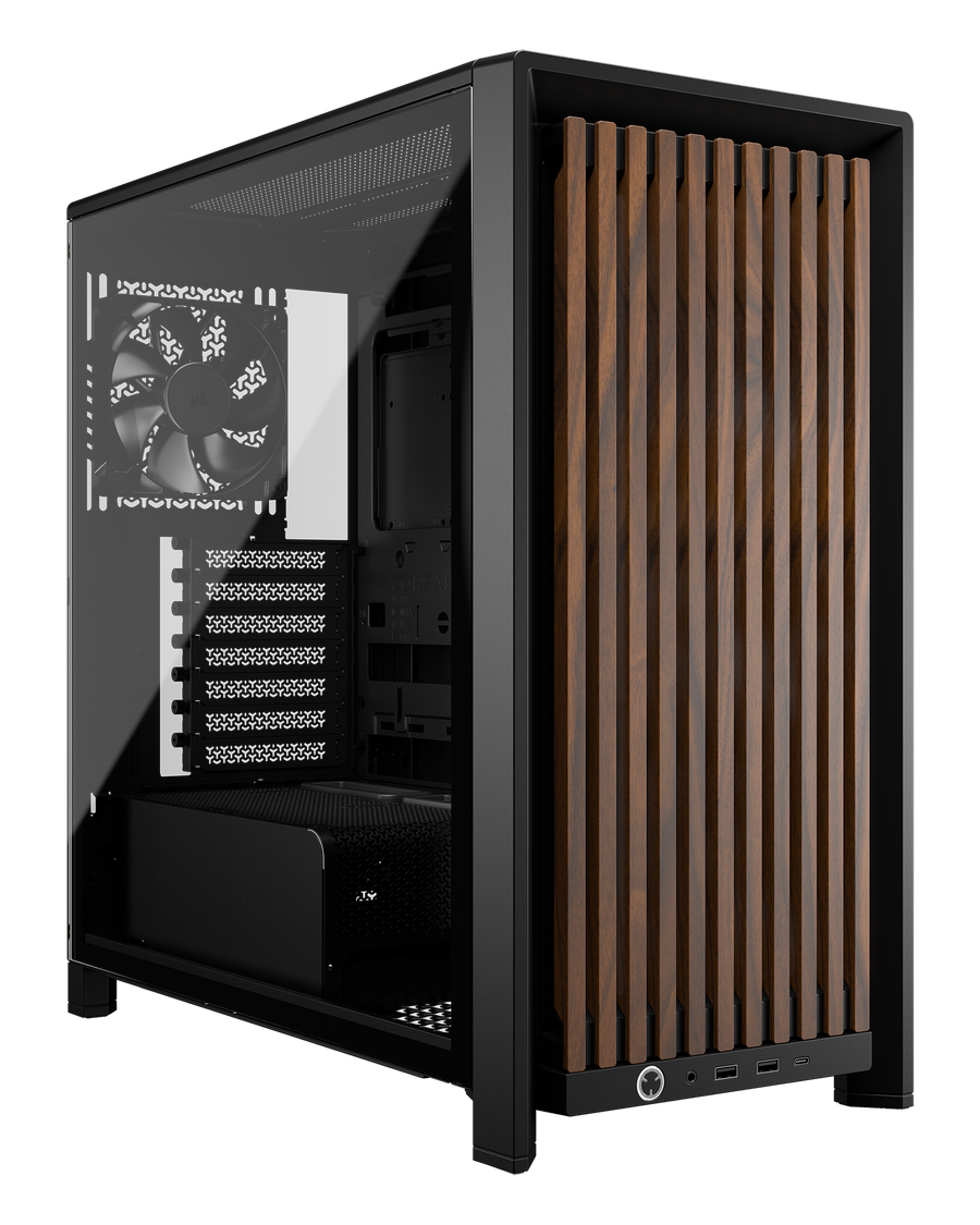 Corsair FRAME 4000D WOOD RS Walnut Mid Tower — 1