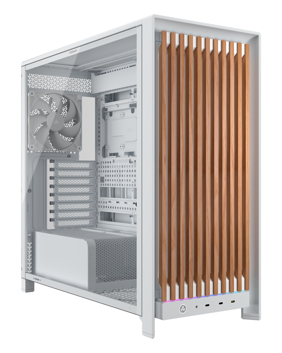 Corsair FRAME 5000D WOOD RS Oak Mid Tower — 1
