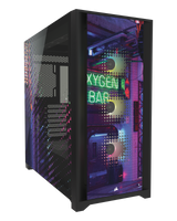Corsair iCUE 5000X RGB SIGNATURE SERIES Neon Night Mid Tower — 1
