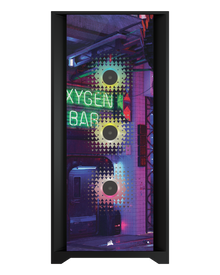Corsair iCUE 5000X RGB SIGNATURE SERIES Neon Night Mid Tower — 2