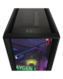 Corsair iCUE 5000X RGB SIGNATURE SERIES Neon Night Mid Tower — 4
