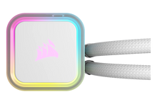 Corsair iCUE H100i RGB ELITE AIO Liquid Cooler White — 2