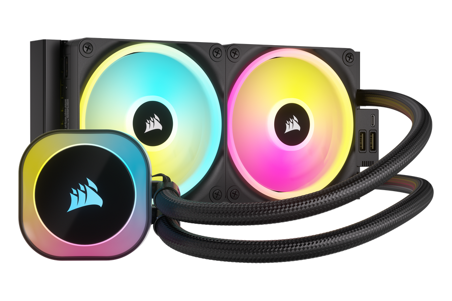 Corsair iCUE LINK H100i RGB AIO Liquid Cooler — 1