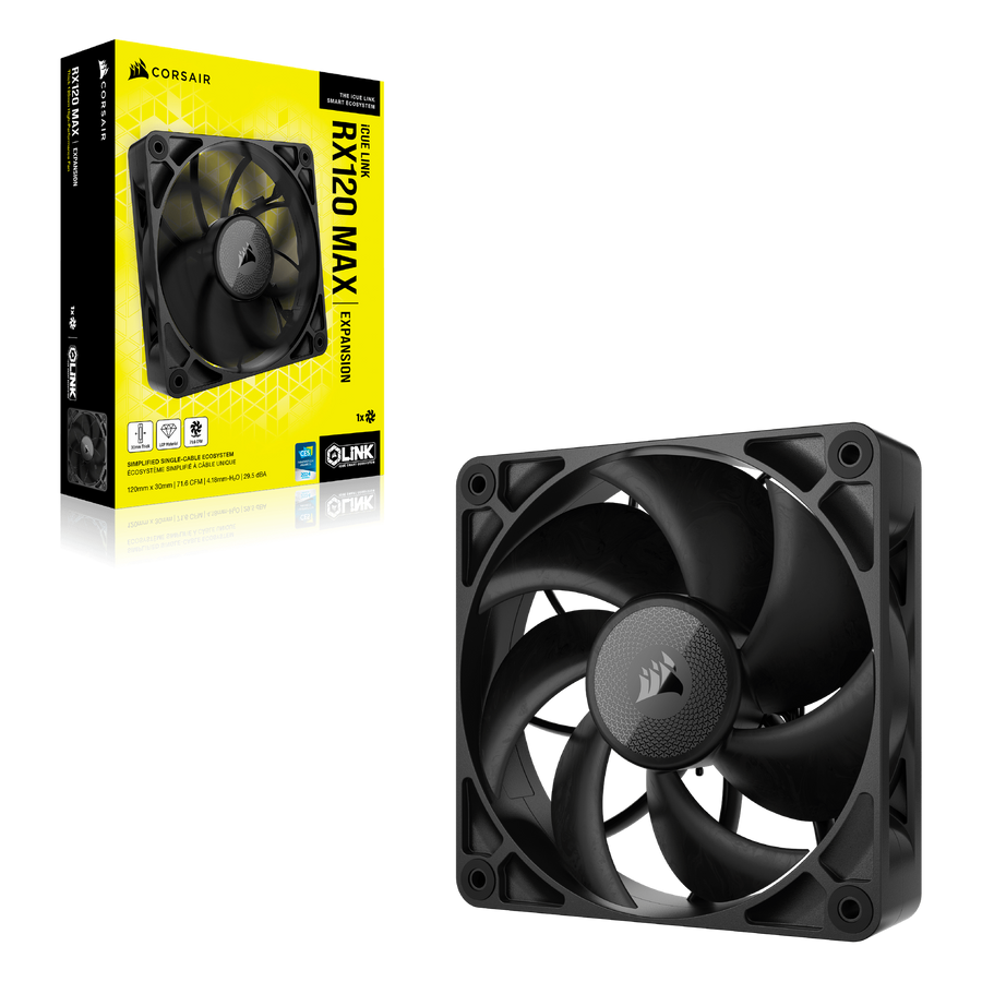 Corsair iCUE LINK RX120 MAX 120mm Case Fan — 1