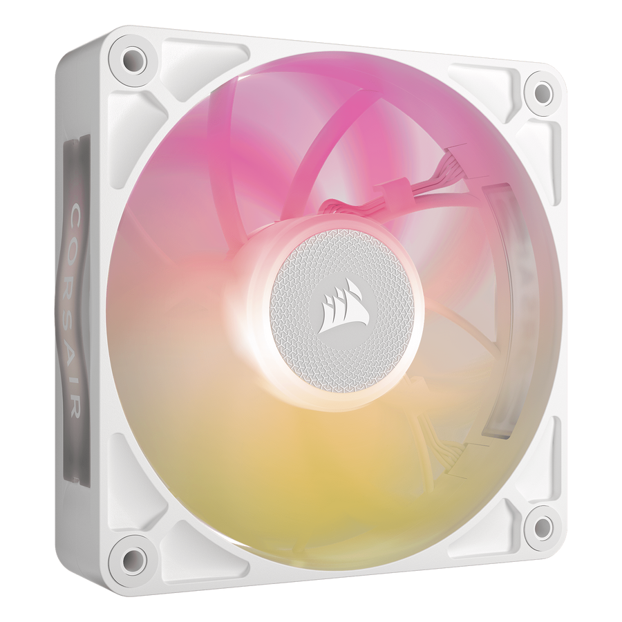 Corsair iCUE LINK RX120 MAX RGB 120mm White Case Fan — 1