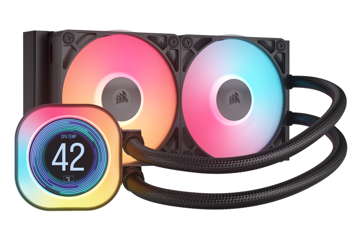 Corsair iCUE LINK TITAN 240 RX LCD AIO Liquid Cooler — 1