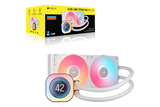 Corsair iCUE LINK TITAN 240 RX LCD AIO Liquid Cooler White — 2