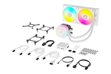 Corsair iCUE LINK TITAN 240 RX RGB AIO Liquid Cooler White — 5