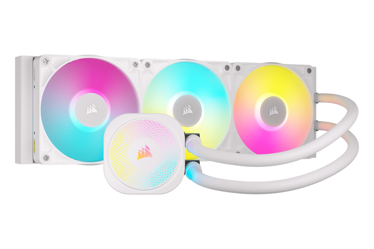 Corsair iCUE LINK TITAN 360 RX RGB AIO Liquid Cooler White — 1