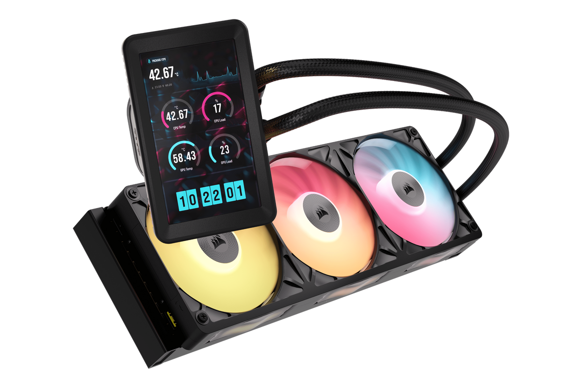 Corsair iCUE LINK TITAN II 360 RX LCD AIO Liquid Cooler — 1