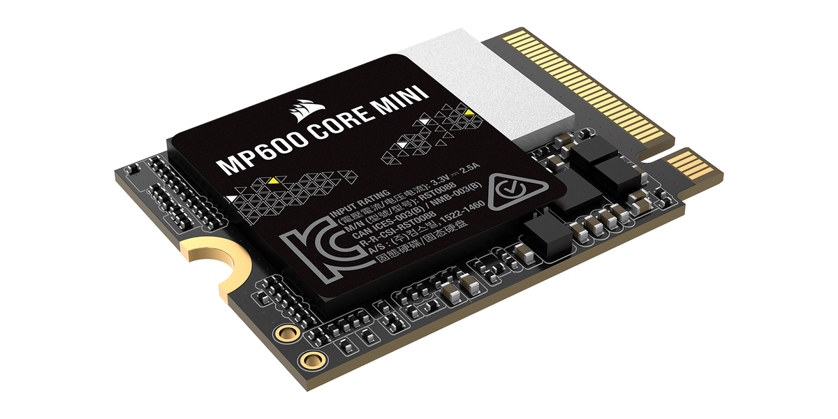 Corsair MP600 CORE MINI 1TB PCIe 4.0 NVMe — 3