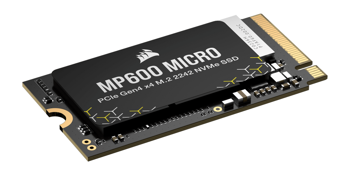 Corsair MP600 MICRO 1TB PCIe 4.0 NVMe (CSSD-F1000GBMP600MCR) — 3