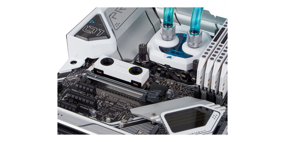 Corsair MP600 PRO XT Hydro X Edition 2TB PCIe 4.0 NVMe White — 2