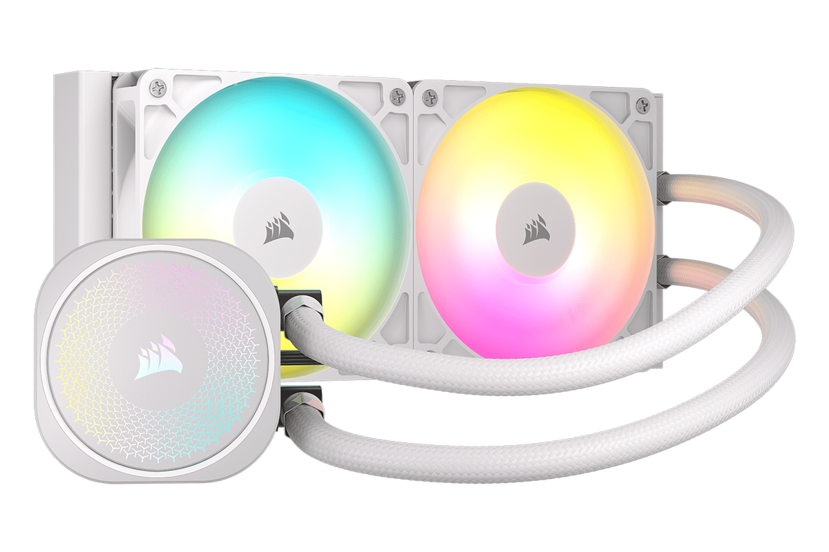 Corsair Nautilus 240 RS ARGB AIO Liquid Cooler White — 1