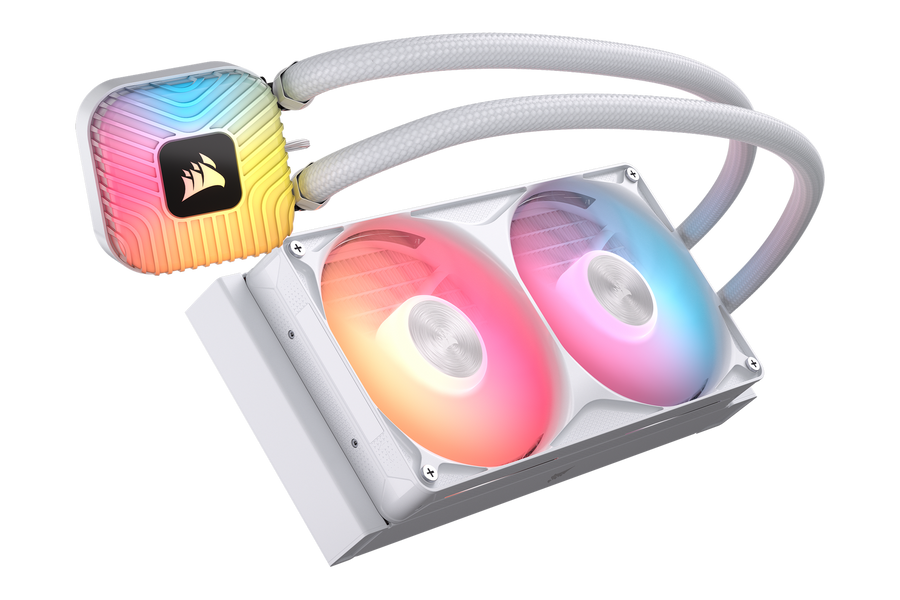 Corsair Nautilus II 240 RS ARGB AIO Liquid Cooler White — 1