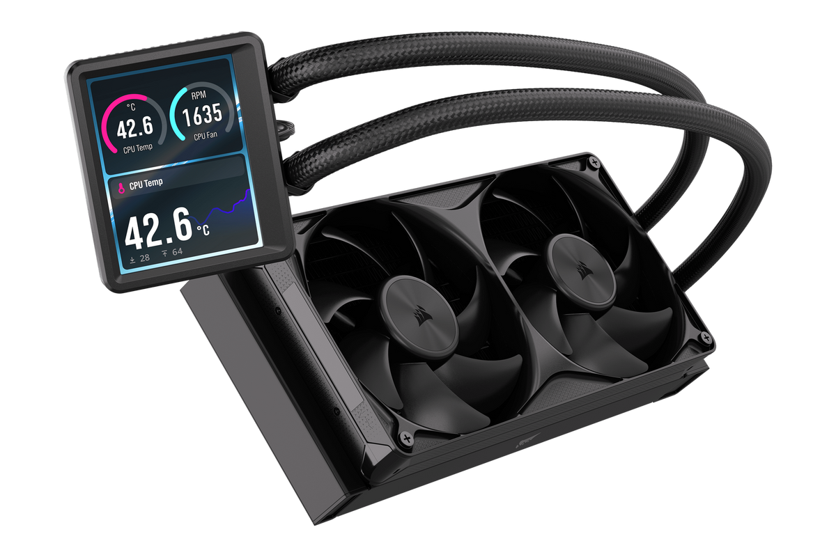 Corsair Nautilus II 240 RS LCD AIO Liquid Cooler — 1
