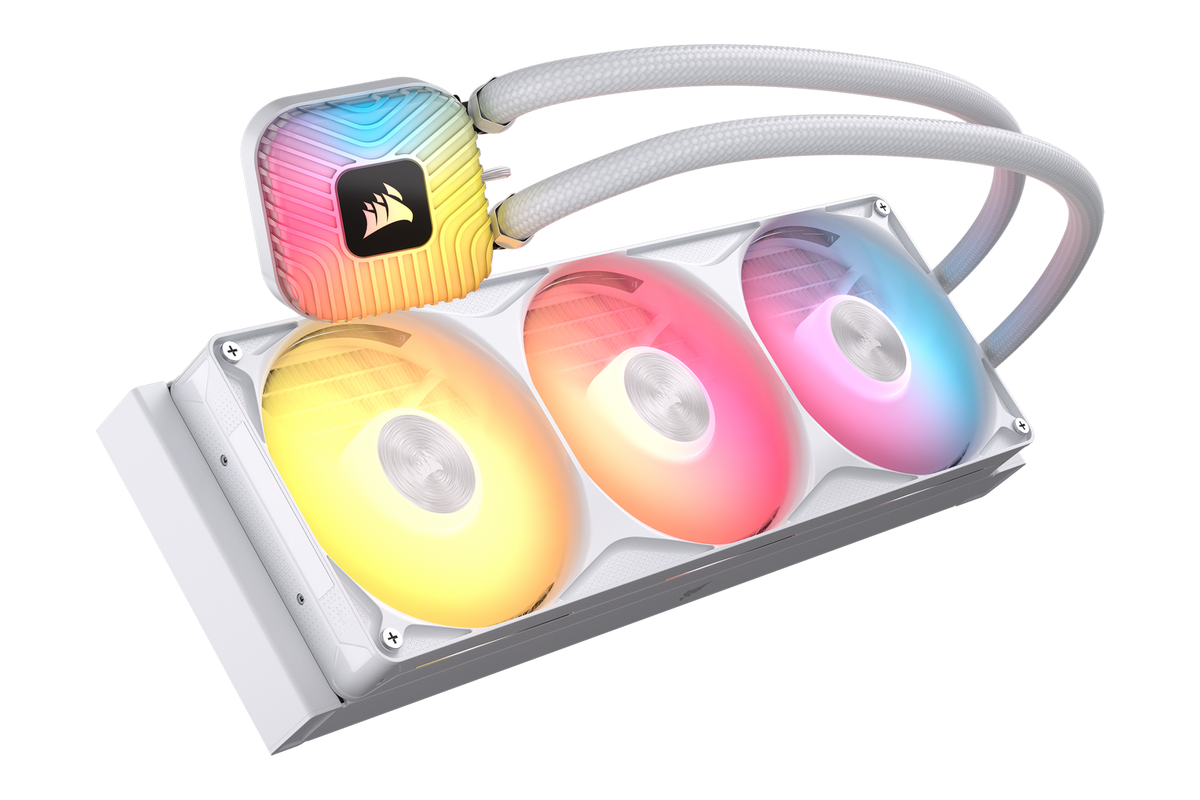 Corsair Nautilus II 360 RS ARGB AIO Liquid Cooler White — 1