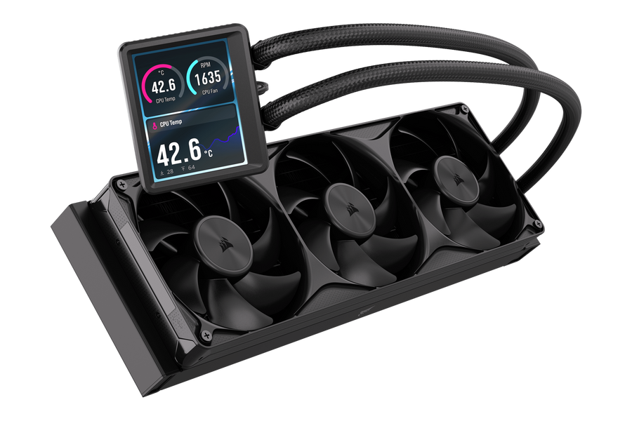 Corsair Nautilus II 360 RS LCD AIO Liquid Cooler — 1