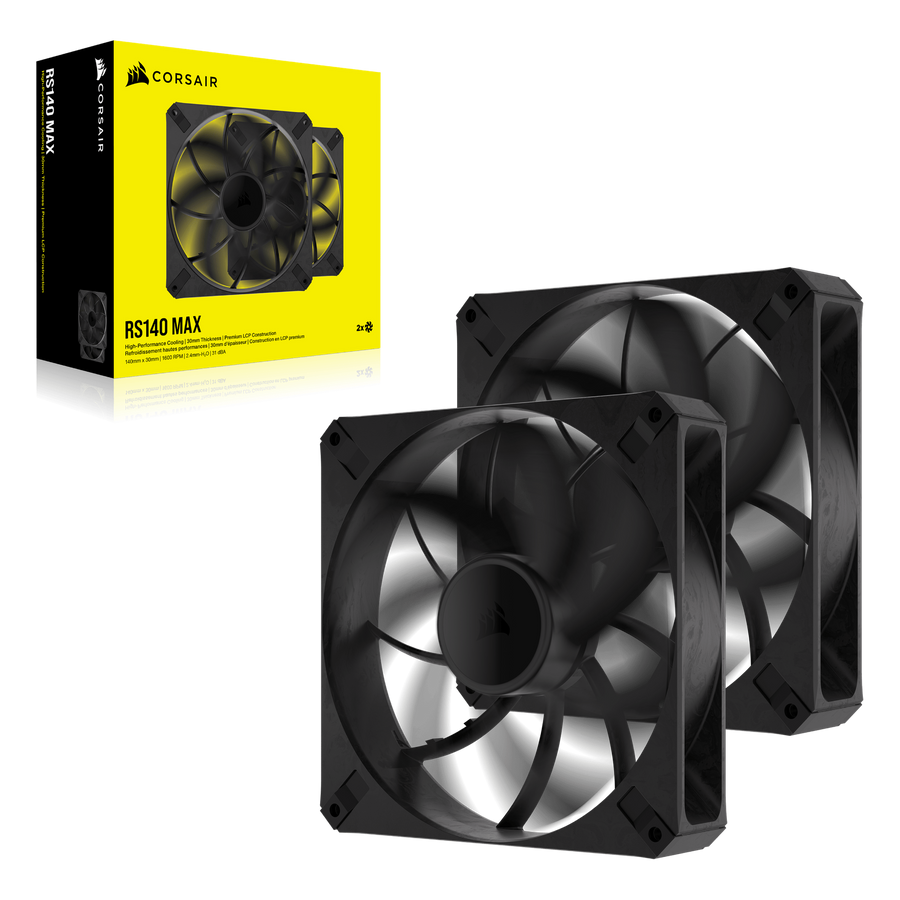 Corsair RS140 MAX 140mm 2-Pack Case Fan — 1
