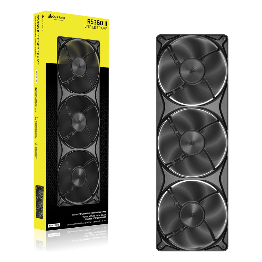 Corsair RS360 II Unified Frame Case Fan — 1