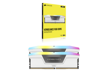 Corsair Vengeance RGB 32GB (2x16GB) DDR5-5200 CL40 White — 2